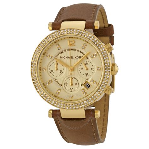 michael kors chronograph gold dial ladies watch mk2249|Michael Kors watches macy's.